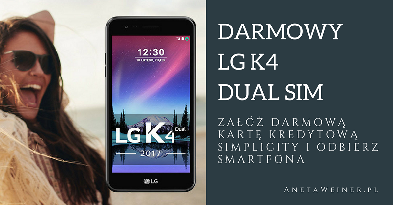 Odbierz swój smatfon LG K4 Dual Sim ZA DARMO